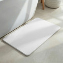 Diatomite bath mat off-white 80 x 50 cm MSV
