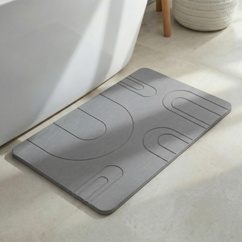 Diatomite bath mat CASEY 80 x 50 cm MSV