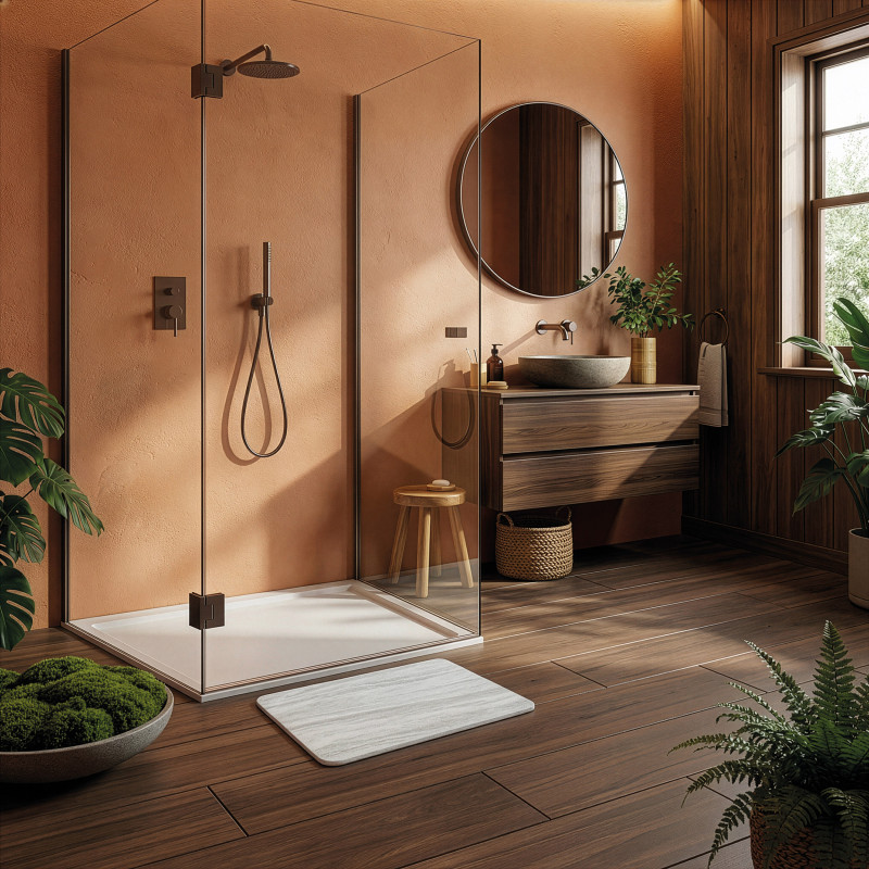 Alfombrilla de baño de diatomita SANTINO 80 x 50 cm MSV