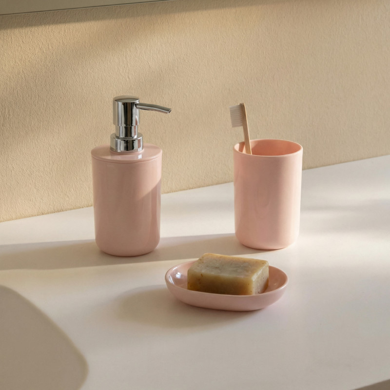MSV Porte Savon PS INAGUA Rose Pastel