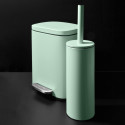 Spirella Set Poubelle à  pédale 5L & Brosse Wc AKIRA Vert Glacé Mat