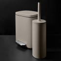 Set Poubelle à  pédale 5L & Brosse Wc AKIRA Taupe mat Spirella