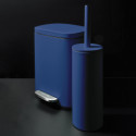 Set Poubelle à  pédale 5L & Brosse Wc AKIRA Bleu mat Spirella