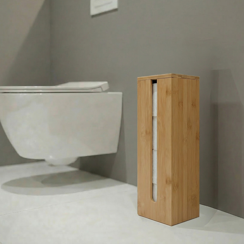 Réserve à  papier Wc TARAH Bambou MSV