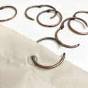 Set 12 anelli per Tenda doccia RINGO SMALL Rame Spirella
