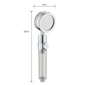 Séléna – Pommeau de douche filtrant haute pression