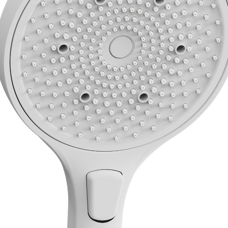 Pommeau de douche en ABS Charlize Blanc Matt Spirella