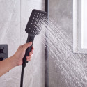 Pommeau de douche en ABS Yenzo noir matt Spirella