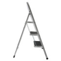 Klappleiter 3 Stufen aus Stahl, max. 150 kg (46 x 71 x 105 cm) MSV