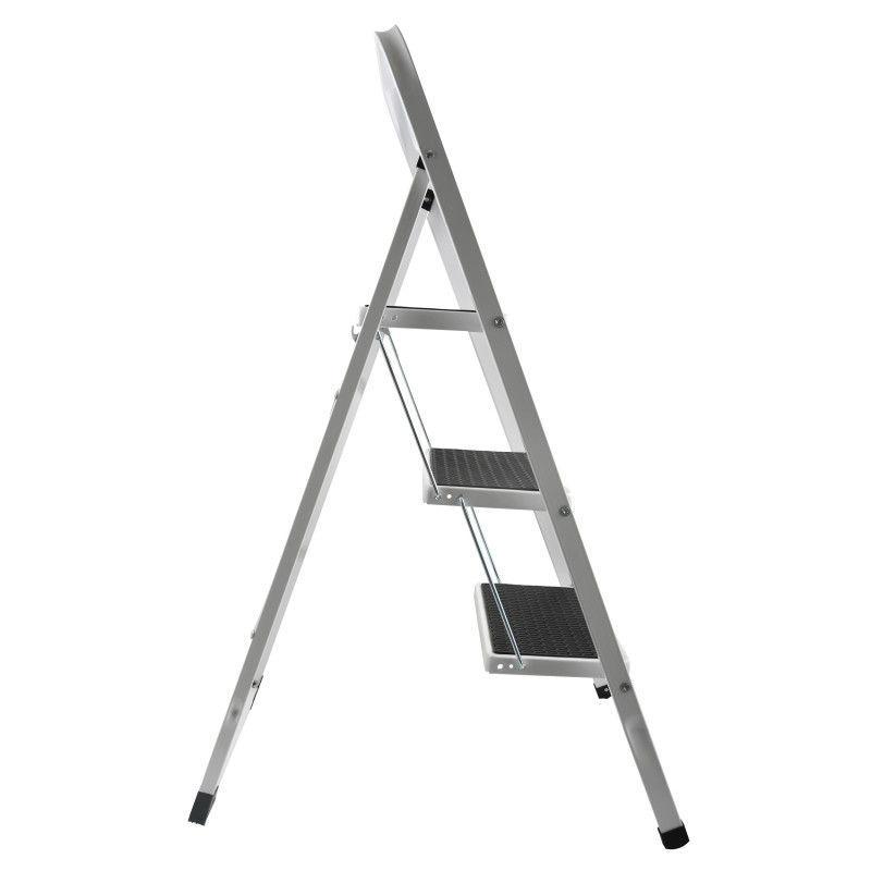 Klappleiter 3 Stufen aus Stahl, max. 150 kg (46 x 71 x 105 cm) MSV