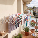 Etendoir mural 4M Acier Blanc MSV