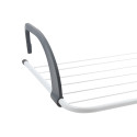 Balcony drying rack 5M Steel White & Black MSV