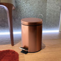 Pedal bin HANS Steel 3L Copper Effect MSV