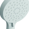 Pommeau de douche MSV Ezio Blanc matt – 3 fonctions – Économie d’eau 69 % – Ø 100 mm