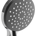 Pommeau de douche MSV Isao Ø 100 mm avec flexible 150 cm – 3 fonctions – Économie d'eau 69 % – Chromé