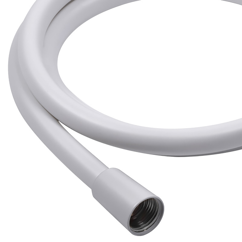 MSV Thaïs – Flexible de douche renforcé PVC 1,50 m Blanc matt