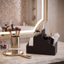 compartiment de rangement simple ABS SKYLINE Noir Spirella