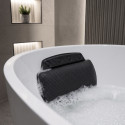 Cuscino da bagno in PVC ALASKA 32x23cm Nero Spirella