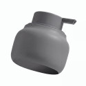 ZAC Seifenspender aus Polyresin – 180 ml, mattes Dunkelgrün-Finish