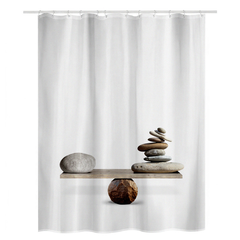 Cortina de ducha Poliéster SPIRIT 180x200cm Multicolor MSV