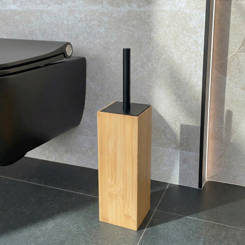 WC-Bürste mit Bambushalter KEITH MSV
