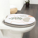 Sedile WC MDF AMELIA Multicolor - Cerniere MSV in acciaio inossidabile