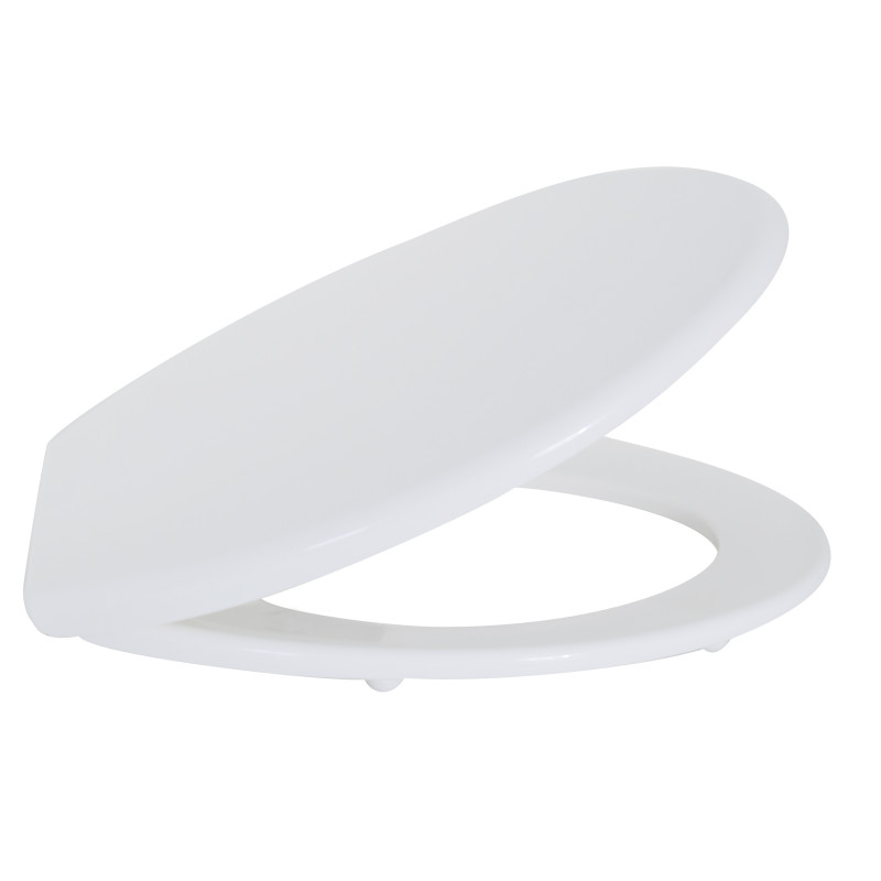 Toilet seat White - Stainless Steel Hinges MSV