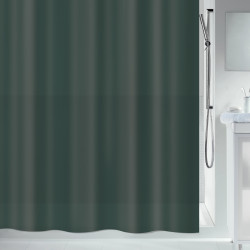 PEVA shower curtain BIO 180x200cm Spirella Dark Green