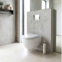 Brosse wc avec support Inox MIAMI Acier Inox MSV