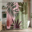 RIDEAU DE DOUCHE EN POLYESTER 180X200CM SHERKAN