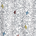 POLYESTER VORHANG 180*200CM KARL