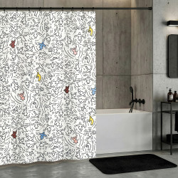 POLYESTER VORHANG 180*200CM KARL