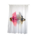 RIDEAU DE DOUCHE EN POLYESTER 180X200CM BORNEO