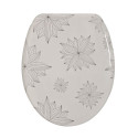 Toilet seat MDF LUCIA- Zinc Hinges Spirella