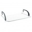 Etendoir balcon 5M Acier Blanc & Noir MSV MSV