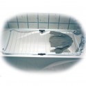 Etendoir pour baignoire 10M Acier Blanc MSV MSV