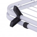 MSV Wäscheleine für Badewanne 10M Steel White MSV