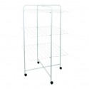 MSV Tower 3 Tier Clothes Drying Rack 23M White Steel MSV