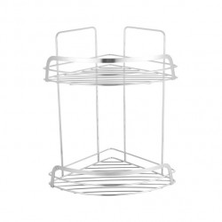 MSV Estante de ducha 2 niveles para fijar RILEY Chrome MSV