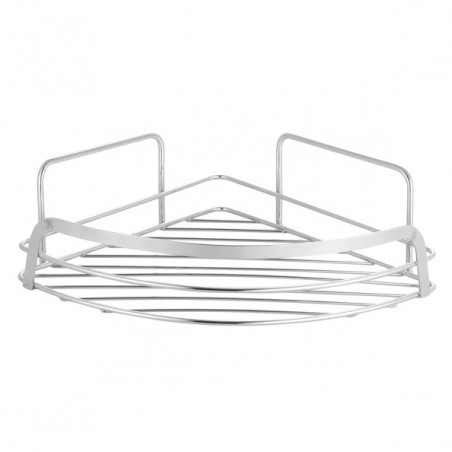 Etagère d'angle de douche 4 niveaux à fixer AGADIR Blanc MSV MSV