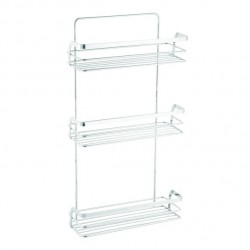 MSV Shower shelf 3 levels to be fixed RILEY Chrome MSV