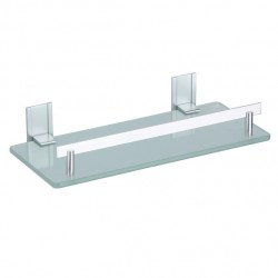 MSV Fixed shower shelf TABARCA Alu & Glass