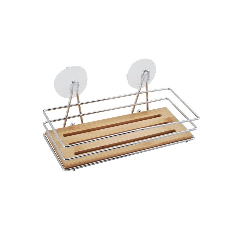 MSV Shower Shelf Suction cup Bambu MSV