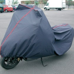 MSV Housse Pour Moto Et Scooter PVA Gris