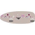 MSV Housse Table à repasser 100 % Coton avec cordons Motifs assortis MSV