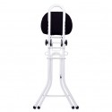 Tabouret de repassage ajustable & pliable en Acier (46x47x91cm) MSV MSV