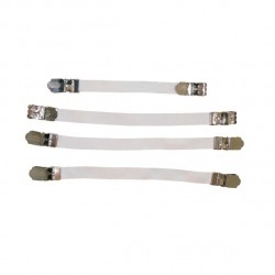 MSV Juego de 4 tensores para funda plancha y ángulo de sábana bajera 8-18 cm MSV