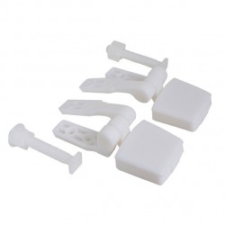 MSV Cerniere in plastica per sedile WC MSV