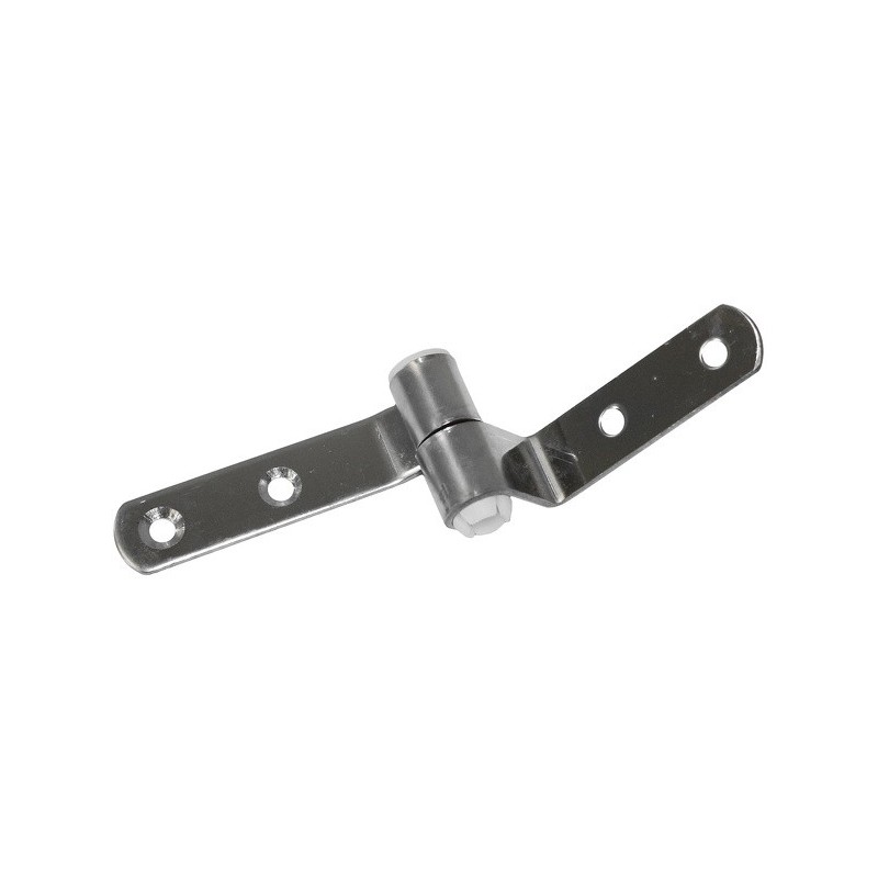 MSV Bisagras de acero inoxidable para asiento de inodoro MSV