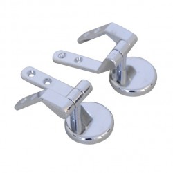 MSV Hinges for Toilet Seat Zinc